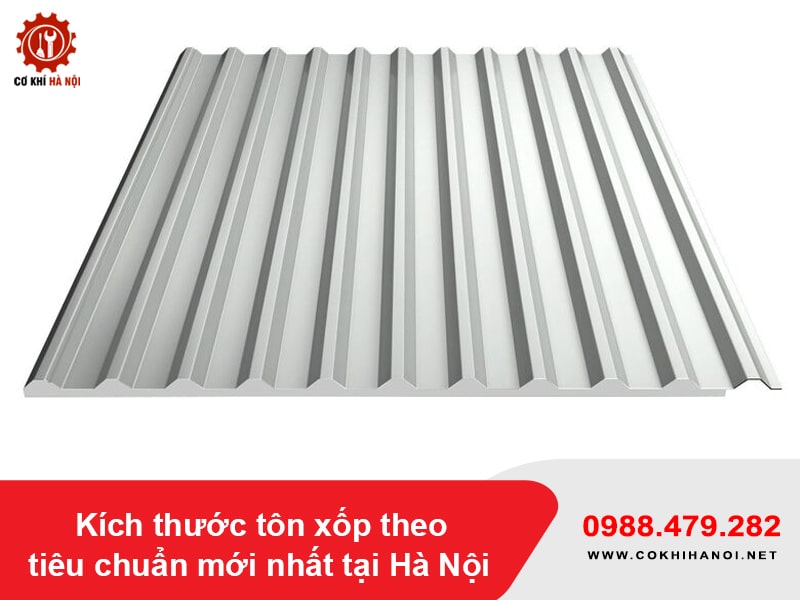 Kích thước tôn xốp theo tiêu chuẩn mới nhất tại Hà Nội