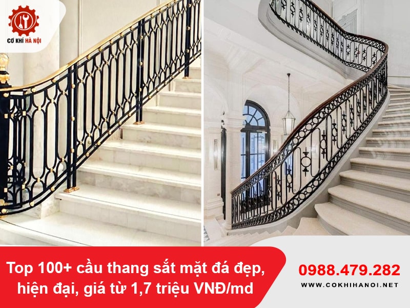 Top 100+ cầu thang sắt mặt đá đẹp, hiện đại, giá từ 1,7 triệu VNĐ/md Top 100+ cầu thang sắt mặt đá đẹp, hiện đại, giá từ 1,7 triệu VNĐ/md