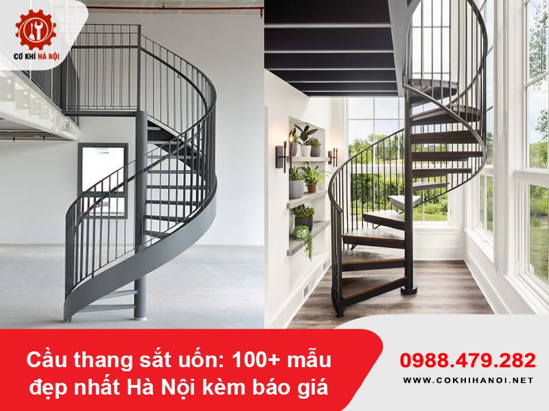 Cầu thang sắt uốn: 100+ mẫu đẹp nhất Hà Nội kèm báo giá Cầu thang sắt uốn: 100+ mẫu đẹp nhất Hà Nội kèm báo giá