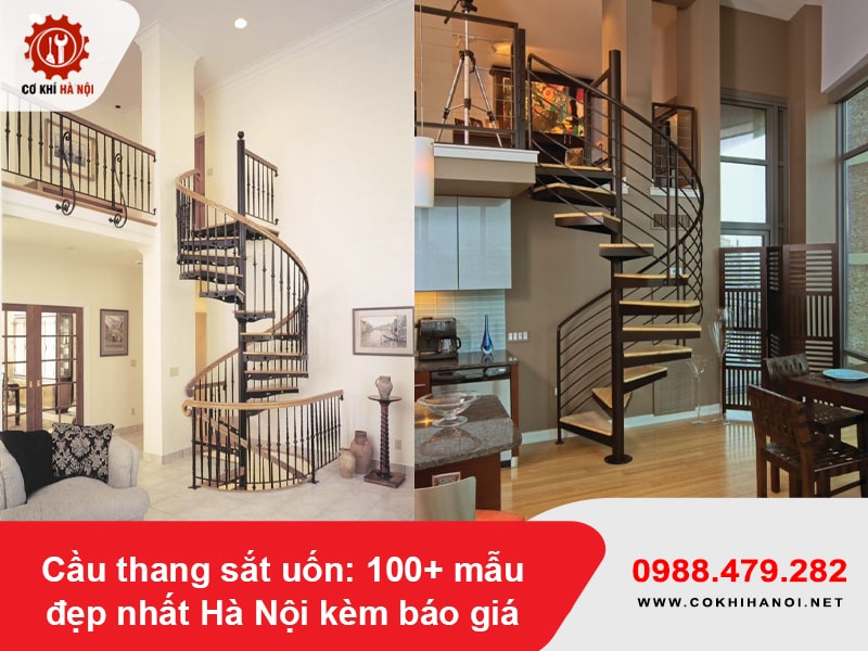Cầu thang sắt uốn: 100+ mẫu đẹp nhất Hà Nội kèm báo giá Cầu thang sắt uốn: 100+ mẫu đẹp nhất Hà Nội kèm báo giá