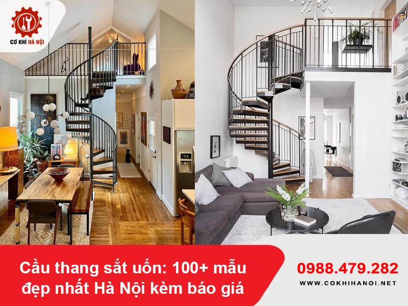 Cầu thang sắt uốn: 100+ mẫu đẹp nhất Hà Nội kèm báo giá Cầu thang sắt uốn: 100+ mẫu đẹp nhất Hà Nội kèm báo giá