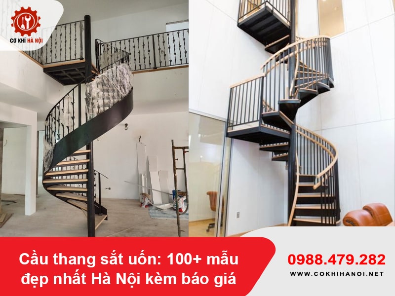 Cầu thang sắt uốn: 100+ mẫu đẹp nhất Hà Nội kèm báo giá Cầu thang sắt uốn: 100+ mẫu đẹp nhất Hà Nội kèm báo giá