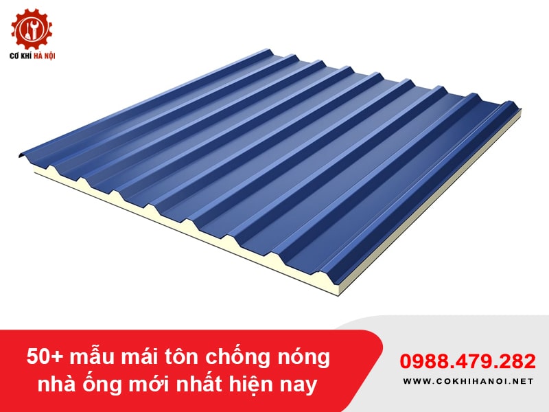 50+ mẫu mái tôn chống nóng nhà ống mới nhất hiện nay