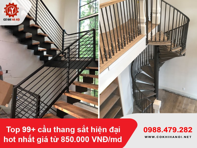 Top 99+ cầu thang sắt hiện đại hot nhất giá từ 850.000 VNĐ/md Top 99+ cầu thang sắt hiện đại hot nhất giá từ 850.000 VNĐ/md