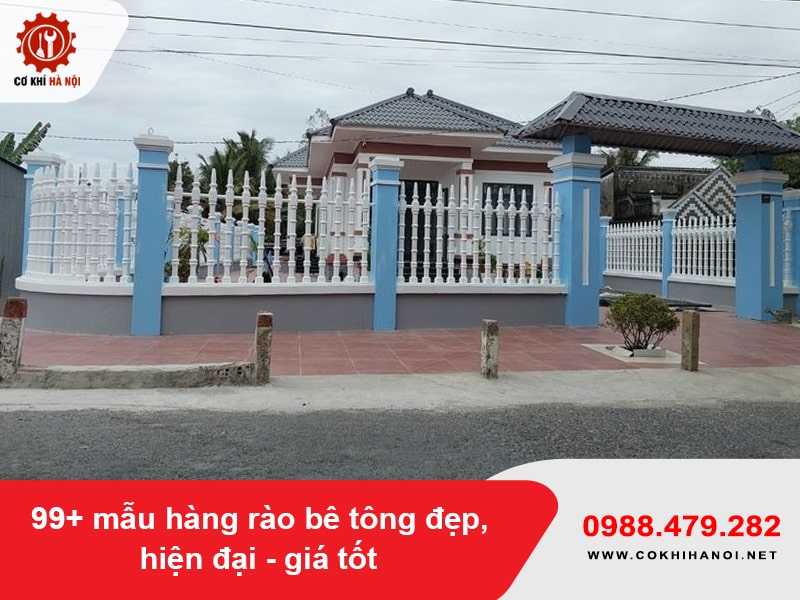 99+ mẫu hàng rào bê tông đẹp, hiện đại - giá tốt 2025 99+ mẫu hàng rào bê tông đẹp, hiện đại - giá tốt 2025