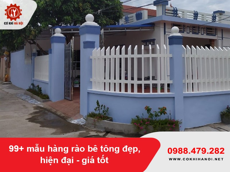 99+ mẫu hàng rào bê tông đẹp, hiện đại - giá tốt 2025 99+ mẫu hàng rào bê tông đẹp, hiện đại - giá tốt 2025