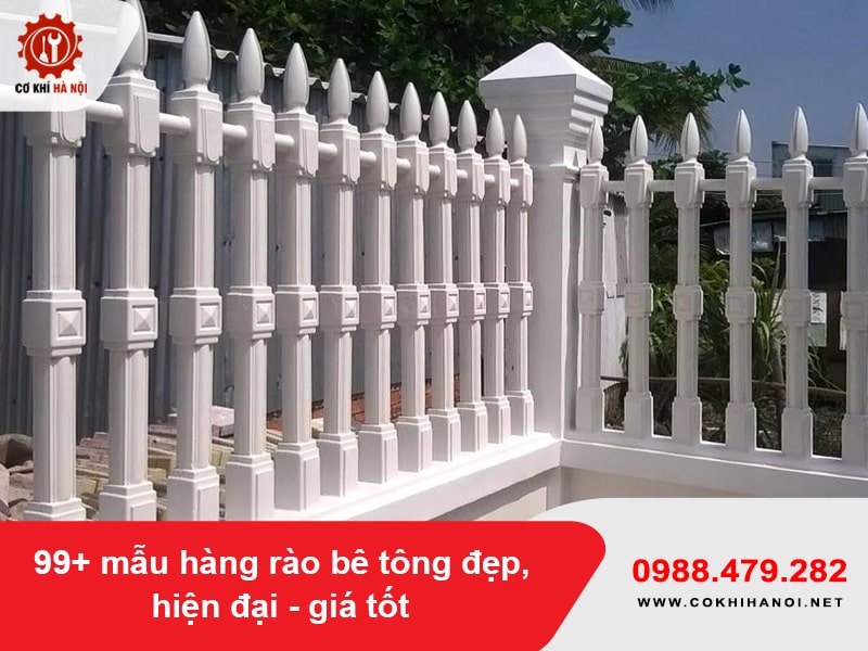99+ mẫu hàng rào bê tông đẹp, hiện đại - giá tốt 2025 99+ mẫu hàng rào bê tông đẹp, hiện đại - giá tốt 2025