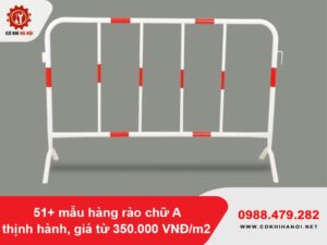 51+ mẫu hàng rào chữ A thịnh hành, giá từ 350.000 VNĐ/m2