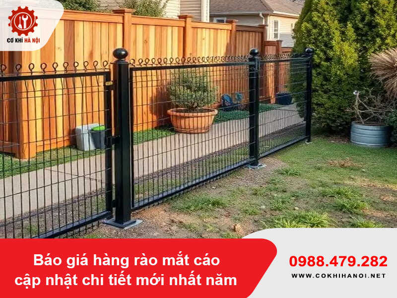 Báo giá hàng rào mắt cáo cập nhật chi tiết mới nhất năm 2025