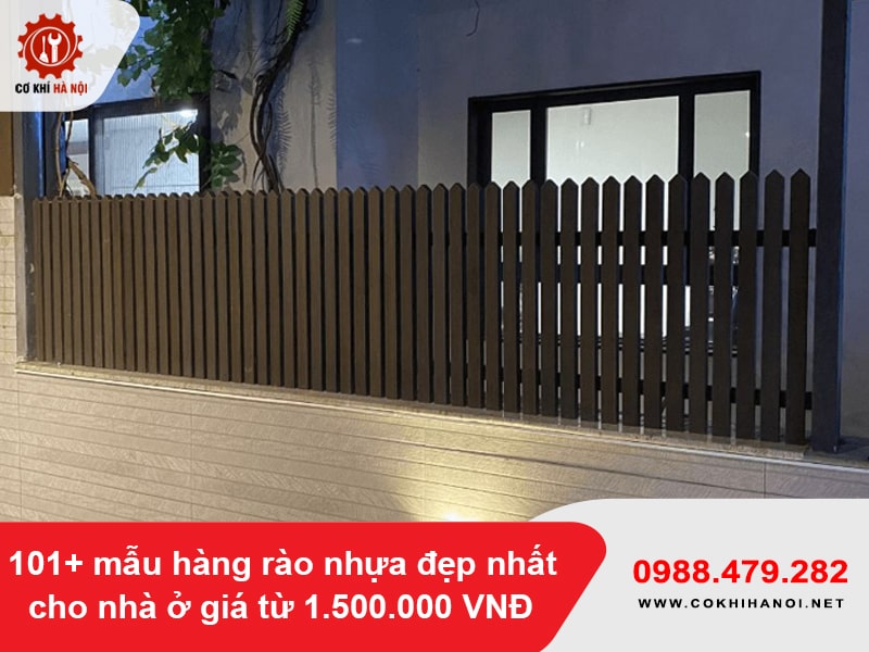 101+ mẫu hàng rào nhựa đẹp nhất cho nhà ở giá từ 1.500.000 VNĐ