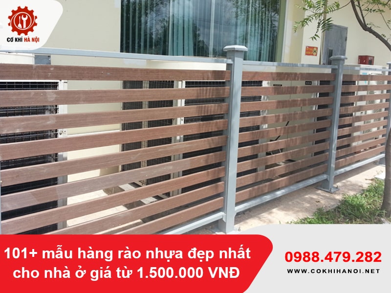 101+ mẫu hàng rào nhựa đẹp nhất cho nhà ở giá từ 1.500.000 VNĐ