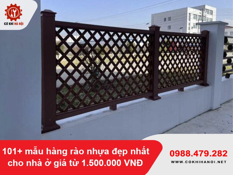 101+ mẫu hàng rào nhựa đẹp nhất cho nhà ở giá từ 1.500.000 VNĐ
