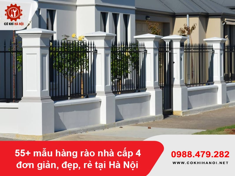 55+ mẫu hàng rào nhà cấp 4 đơn giản, đẹp, rẻ tại Hà Nội 55+ mẫu hàng rào nhà cấp 4 đơn giản, đẹp, rẻ tại Hà Nội