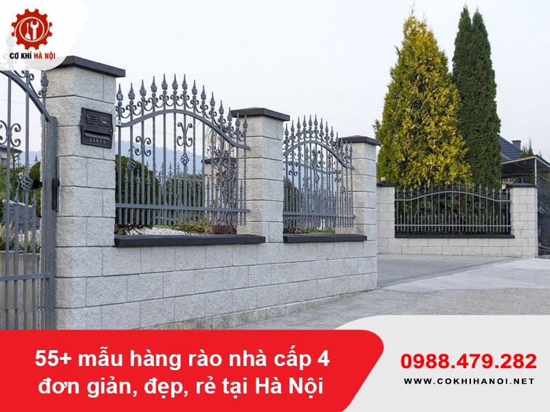 55+ mẫu hàng rào nhà cấp 4 đơn giản, đẹp, rẻ tại Hà Nội 55+ mẫu hàng rào nhà cấp 4 đơn giản, đẹp, rẻ tại Hà Nội