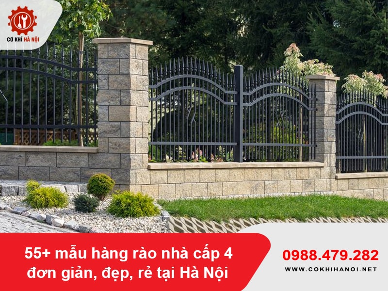 55+ mẫu hàng rào nhà cấp 4 đơn giản, đẹp, rẻ tại Hà Nội 55+ mẫu hàng rào nhà cấp 4 đơn giản, đẹp, rẻ tại Hà Nội