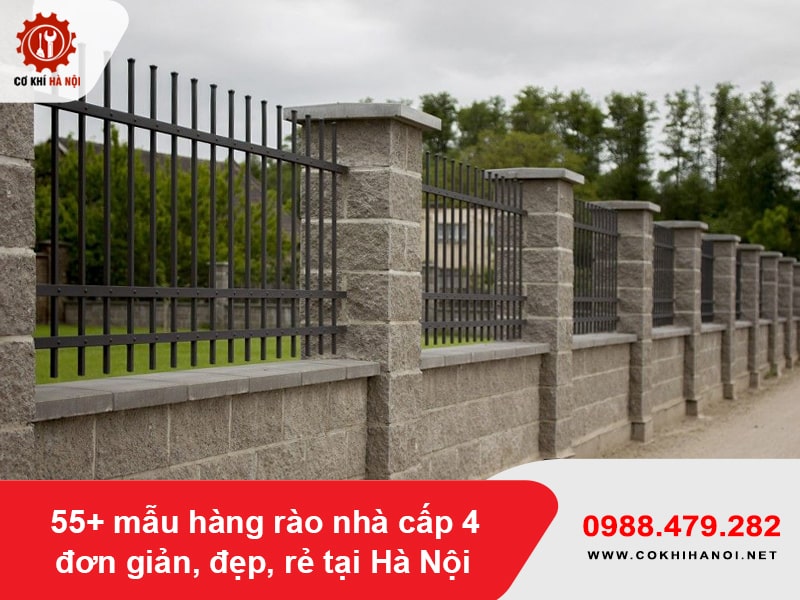 55+ mẫu hàng rào nhà cấp 4 đơn giản, đẹp, rẻ tại Hà Nội 55+ mẫu hàng rào nhà cấp 4 đơn giản, đẹp, rẻ tại Hà Nội