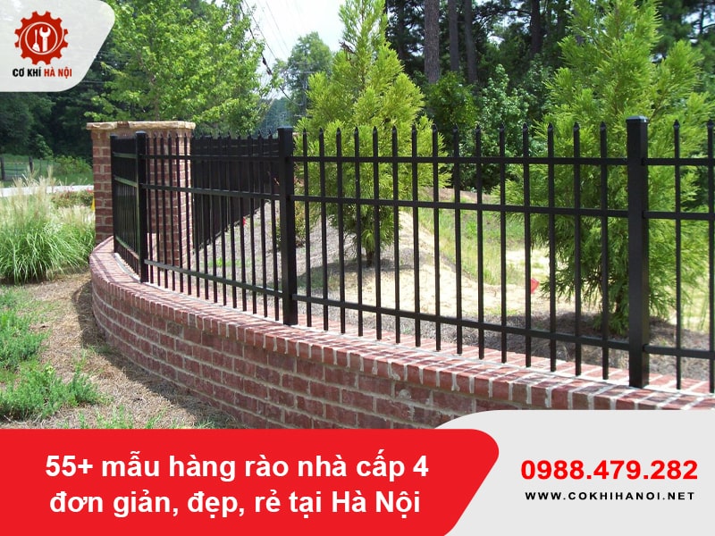 55+ mẫu hàng rào nhà cấp 4 đơn giản, đẹp, rẻ tại Hà Nội 55+ mẫu hàng rào nhà cấp 4 đơn giản, đẹp, rẻ tại Hà Nội