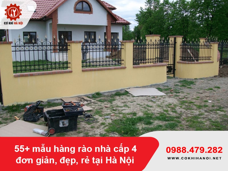 55+ mẫu hàng rào nhà cấp 4 đơn giản, đẹp, rẻ tại Hà Nội 55+ mẫu hàng rào nhà cấp 4 đơn giản, đẹp, rẻ tại Hà Nội