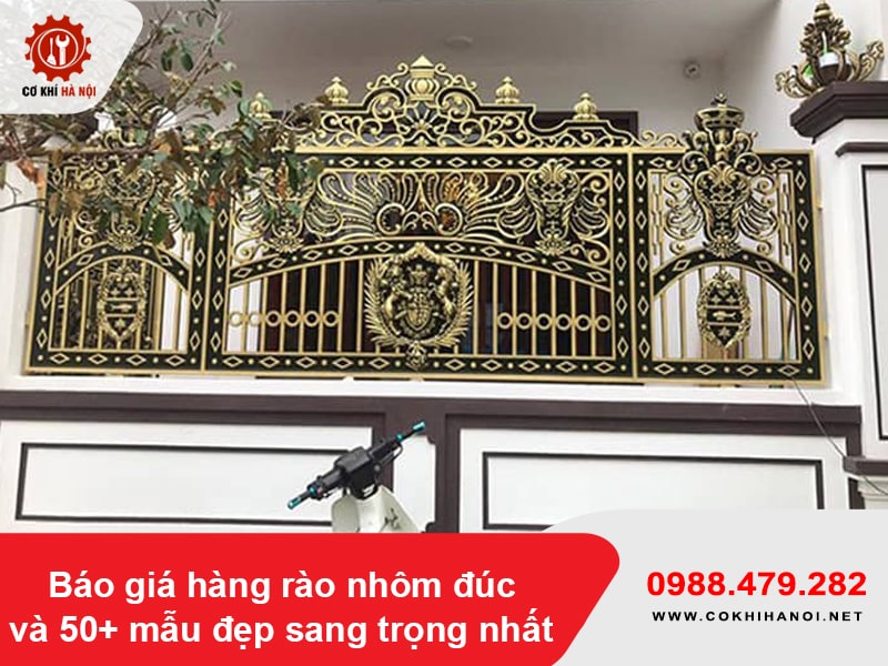 Báo giá hàng rào nhôm đúc và 50+ mẫu đẹp sang trọng nhất Báo giá hàng rào nhôm đúc và 50+ mẫu đẹp sang trọng nhất