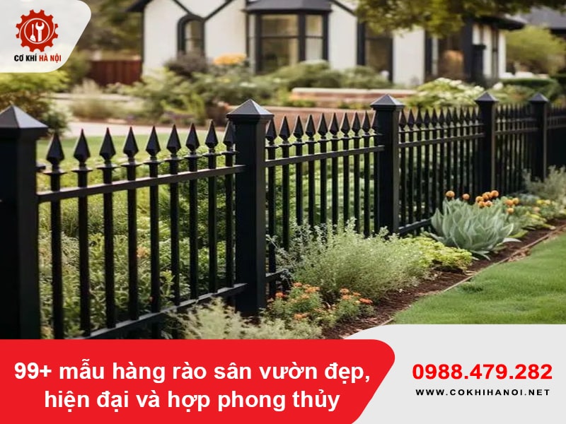 99+ mẫu hàng rào sân vườn đẹp, hiện đại và hợp phong thủy 99+ mẫu hàng rào sân vườn đẹp, hiện đại và hợp phong thủy