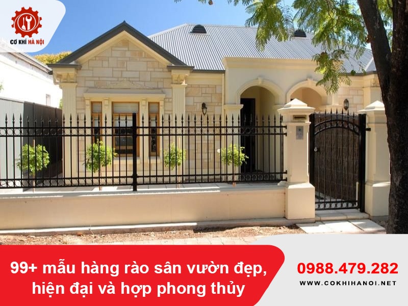 99+ mẫu hàng rào sân vườn đẹp, hiện đại và hợp phong thủy 99+ mẫu hàng rào sân vườn đẹp, hiện đại và hợp phong thủy