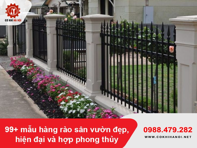 99+ mẫu hàng rào sân vườn đẹp, hiện đại và hợp phong thủy 99+ mẫu hàng rào sân vườn đẹp, hiện đại và hợp phong thủy