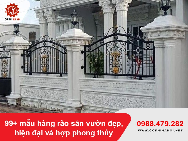 99+ mẫu hàng rào sân vườn đẹp, hiện đại và hợp phong thủy 99+ mẫu hàng rào sân vườn đẹp, hiện đại và hợp phong thủy