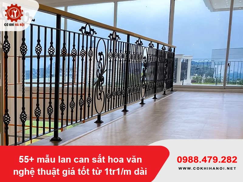 55+ mẫu lan can sắt hoa văn nghệ thuật giá tốt từ 1tr1/m dài