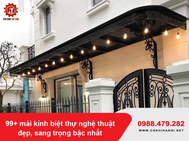 99+ mẫu mái kính biệt thự nghệ thuật đẹp, sang trọng bậc nhất