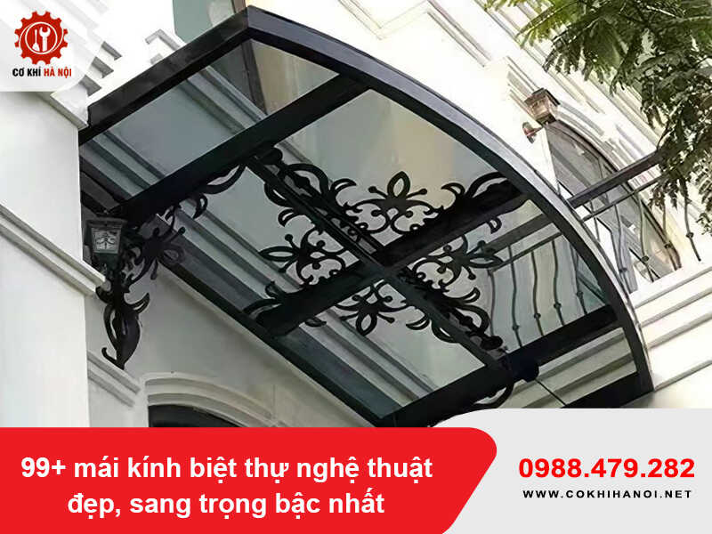 99+ mẫu mái kính biệt thự nghệ thuật đẹp, sang trọng bậc nhất