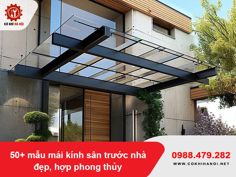 50+ mẫu mái kính sân trước nhà đẹp, hợp phong thủy 50+ mẫu mái kính sân trước nhà đẹp, hợp phong thủy