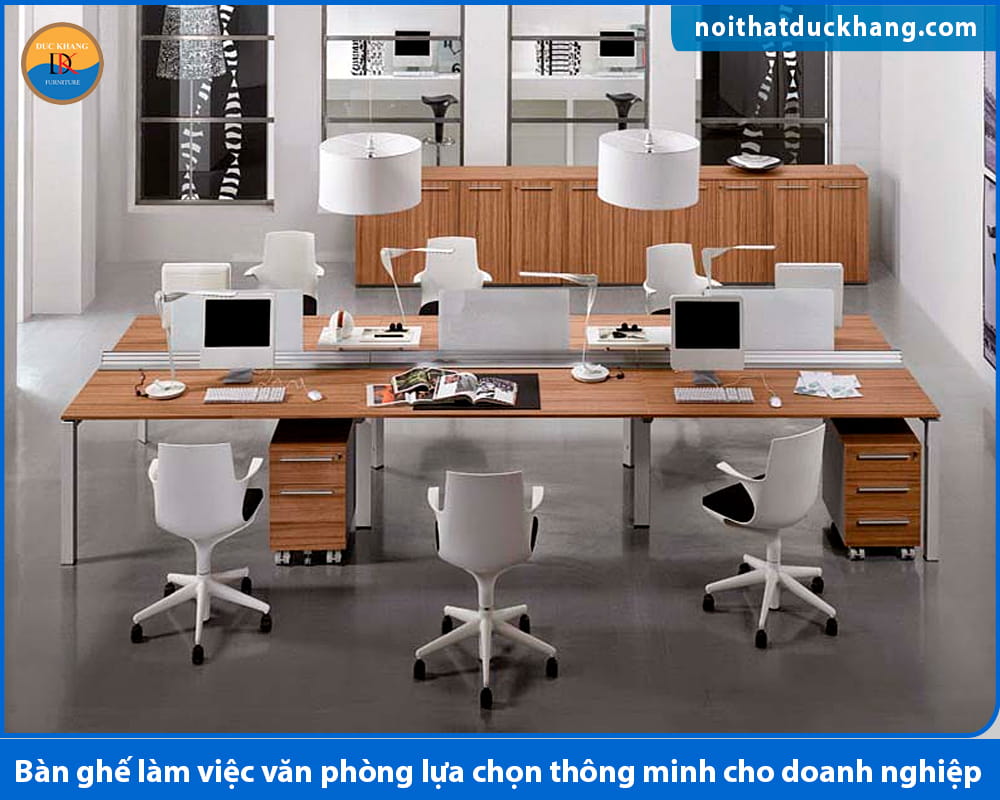 Bàn ghế làm việc văn phòng cho không gian nhỏ Bàn ghế làm việc văn phòng cho không gian nhỏ