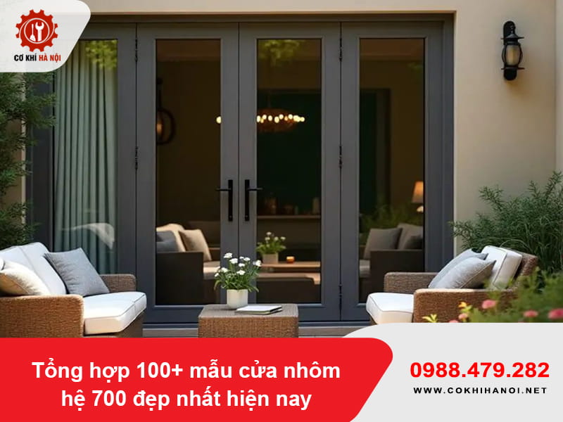 Tổng hợp 100+ mẫu cửa nhôm hệ 700 đẹp nhất hiện nay
