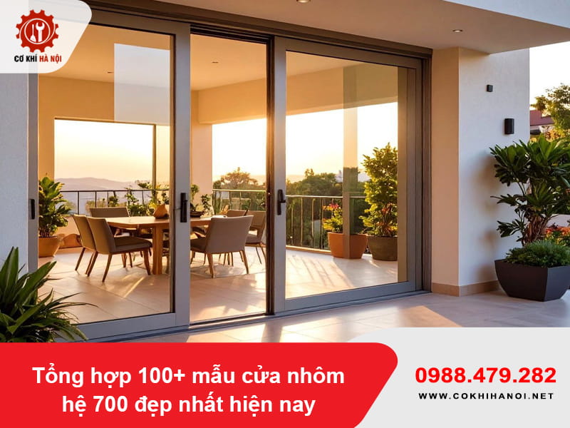Tổng hợp 100+ mẫu cửa nhôm hệ 700 đẹp nhất hiện nay