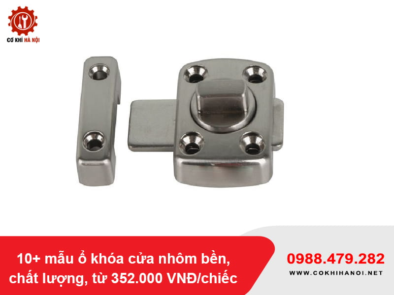 Ổ khóa cửa nhôm dạng sập
