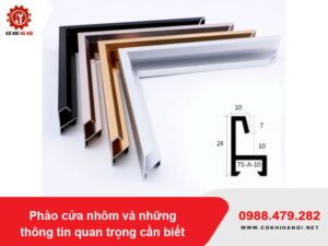 Phào cửa nhôm và những thông tin quan trọng cần biết
