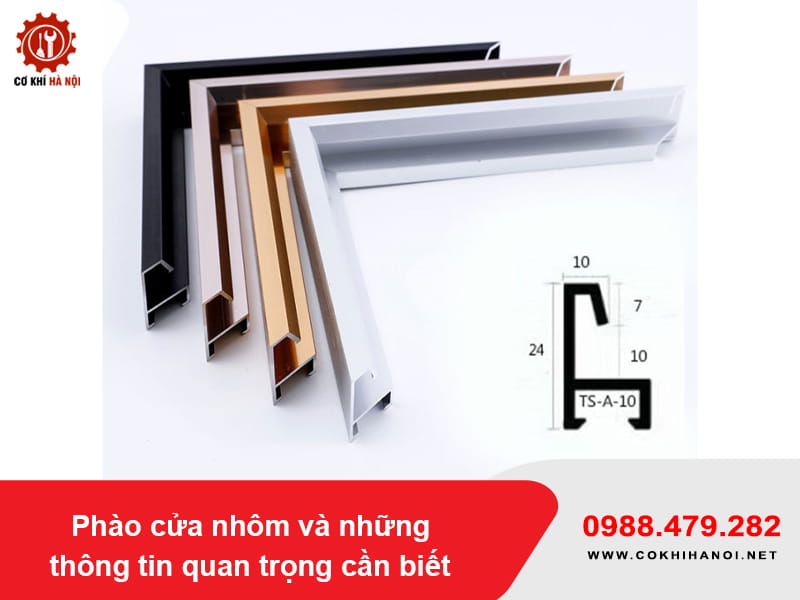 Phào cửa nhôm và những thông tin quan trọng cần biết