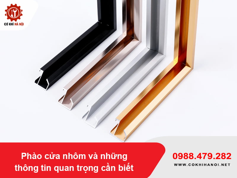 Phào cửa nhôm và những thông tin quan trọng cần biết