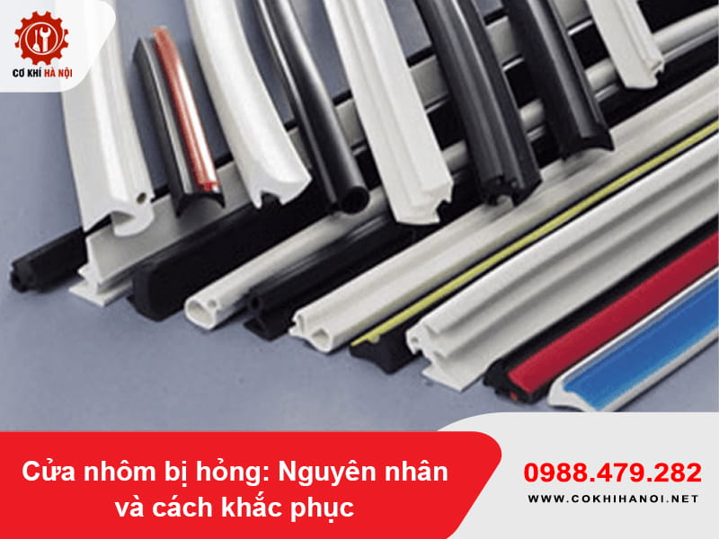 Gioăng cao su bị bong