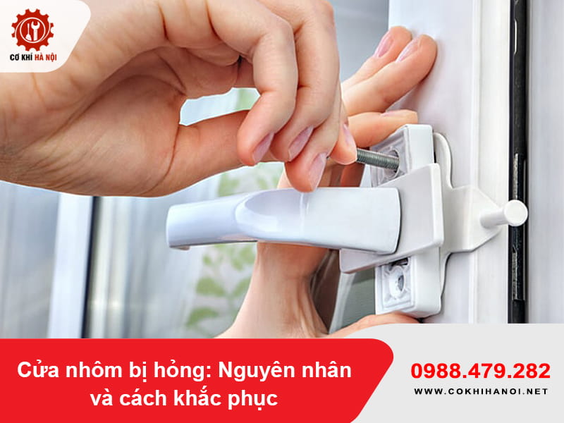 Tay nắm cửa bị gãy, bị lỏng