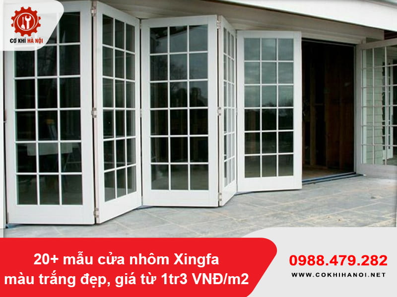 20+ mẫu cửa nhôm Xingfa màu trắng đẹp, giá từ 1tr3 VNĐ/m2 20+ mẫu cửa nhôm Xingfa màu trắng đẹp, giá từ 1tr3 VNĐ/m2