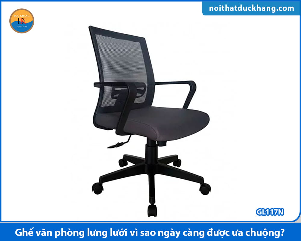 Ghế văn phòng lưng lưới vì sao ngày càng được ưa chuộng? Ghế văn phòng lưng lưới vì sao ngày càng được ưa chuộng?
