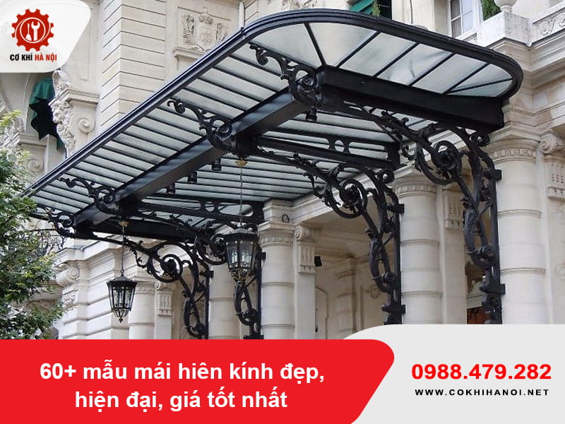 60+ mẫu mái hiên kính đẹp, hiện đại, giá tốt nhất 2026