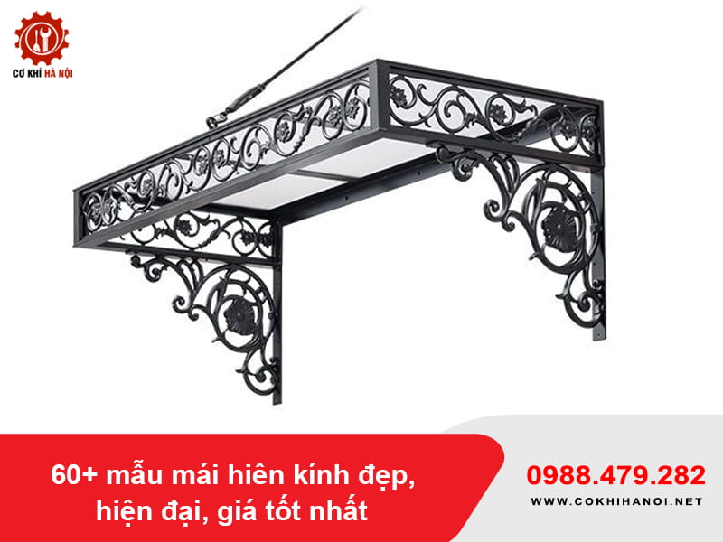 60+ mẫu mái hiên kính đẹp, hiện đại, giá tốt nhất 2026
