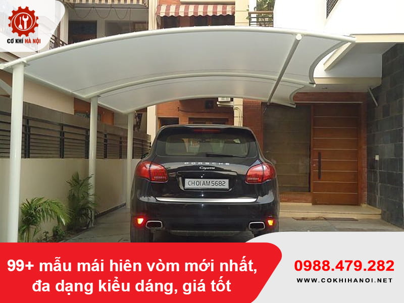 99+ mẫu mái hiên vòm mới nhất, đa dạng kiểu dáng, giá tốt