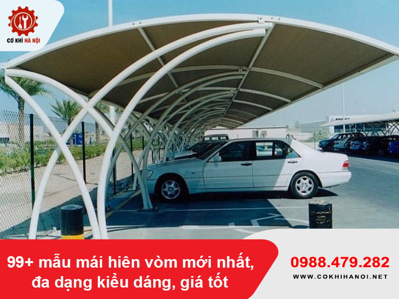 99+ mẫu mái hiên vòm mới nhất, đa dạng kiểu dáng, giá tốt