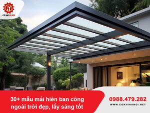 30+ mẫu mái hiên ban công ngoài trời đẹp, lấy sáng tốt