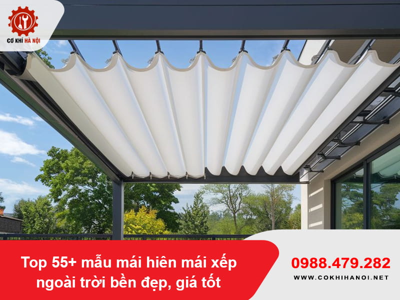 Top 55+ mẫu mái hiên mái xếp ngoài trời bền đẹp, giá tốt