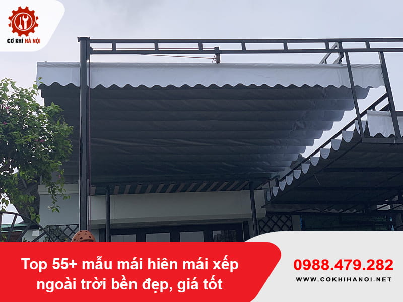 Top 55+ mẫu mái hiên mái xếp ngoài trời bền đẹp, giá tốt