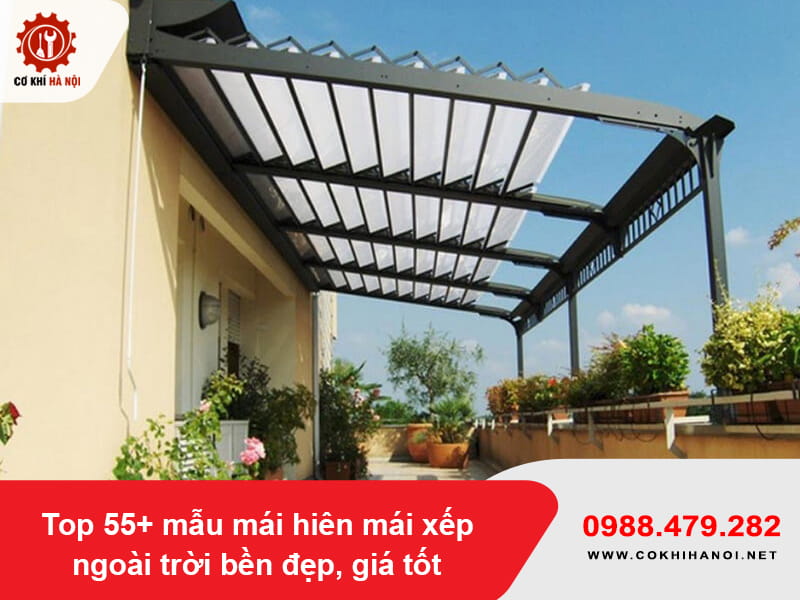 Top 55+ mẫu mái hiên mái xếp ngoài trời bền đẹp, giá tốt